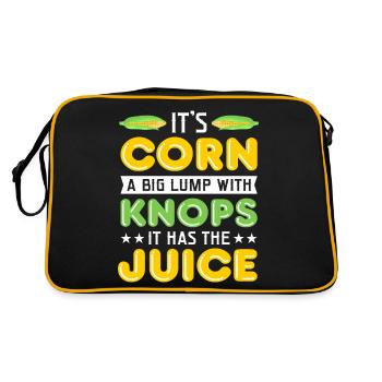C’est du maïs, un gros morceau avec - Sac Retro - noir/or - Dos