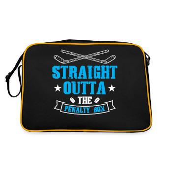 Tout droit sorti du banc des pénalités - Sac Retro - noir/or - Dos