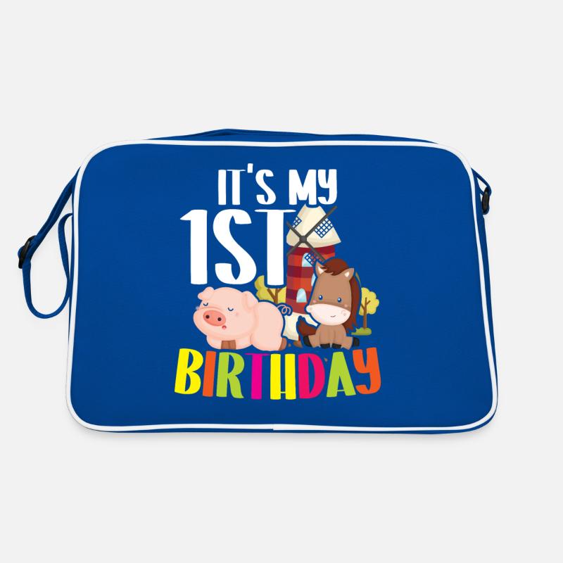C’est mon 1er anniversaire Sac Retro