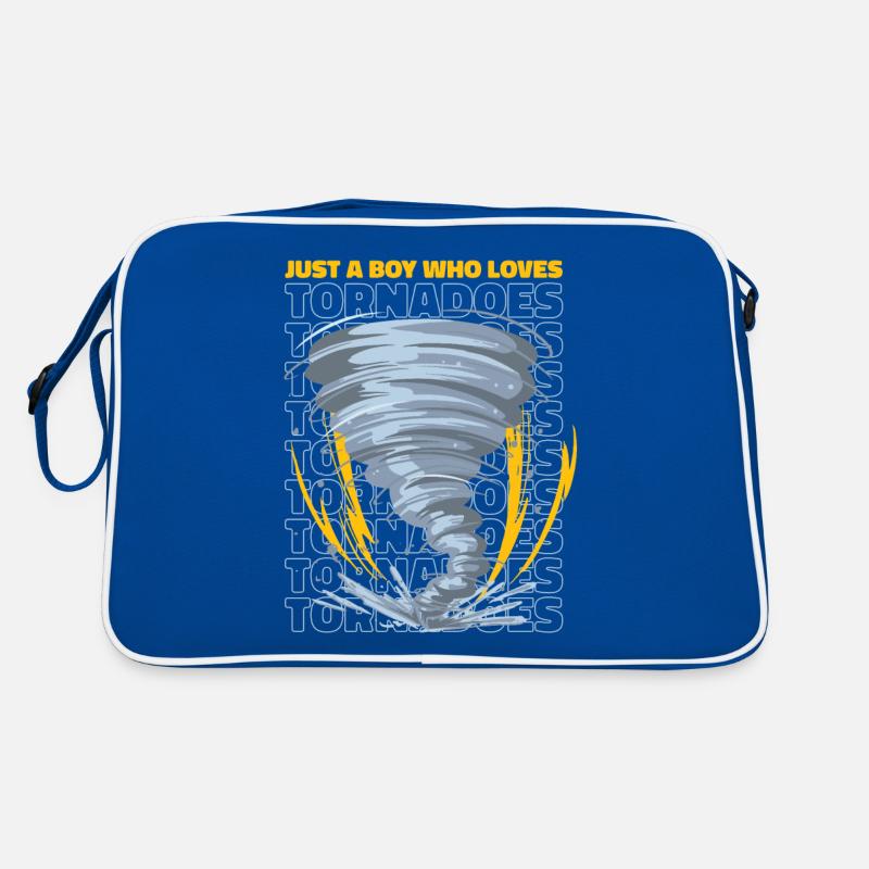 Storm Chasing Tornado Sturm Meteorologe Retro Tasche