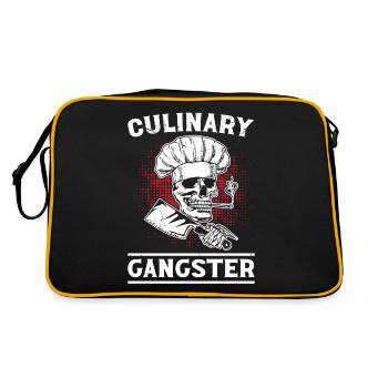Dicton du chef - Sac Retro - noir/or - Dos