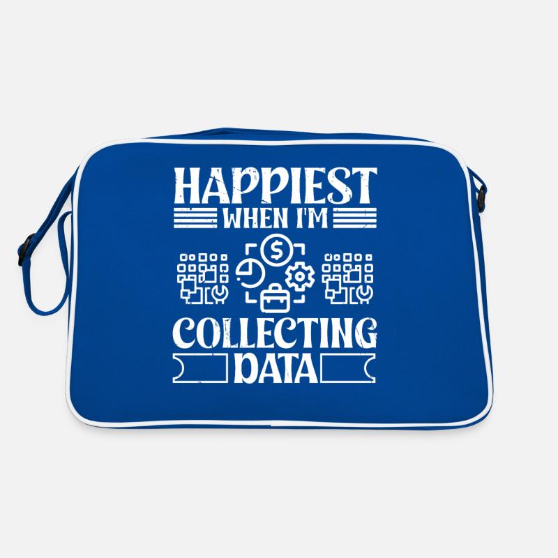 Happiest when i'm collecting Data Retro Bag