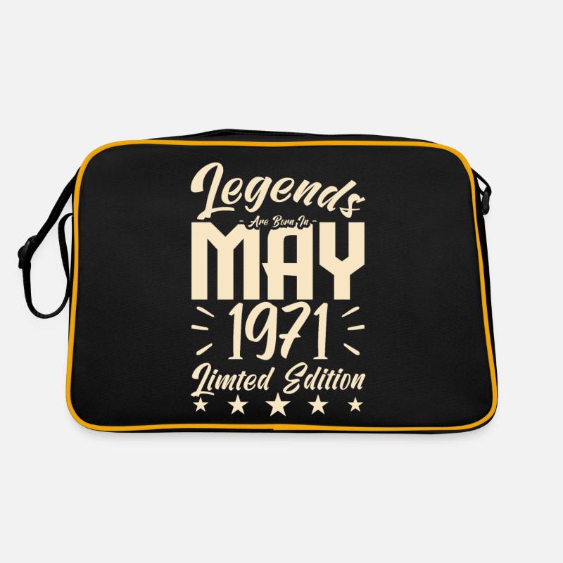 Geboren 1971 Geburtstagsgeschenk 1971. Retro Tasche