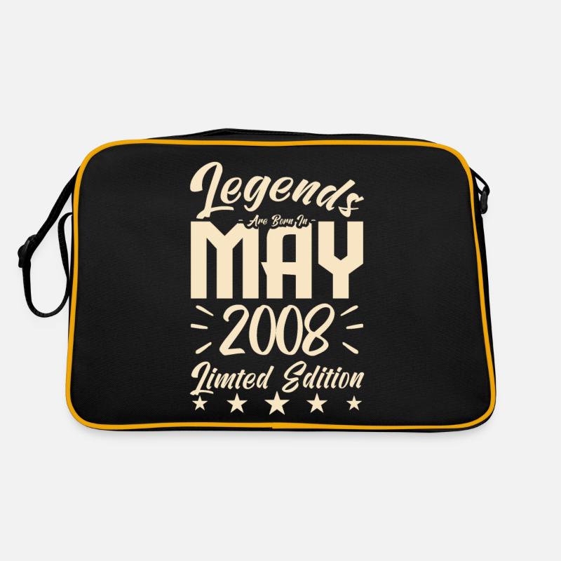 Naissance En mai 2008 Cadeau d'anniversaire 2008. Sac Retro