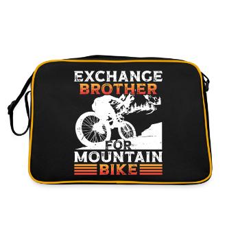 Exchange Brother for Mountain Bike - Retro Bag - black/gold - Back