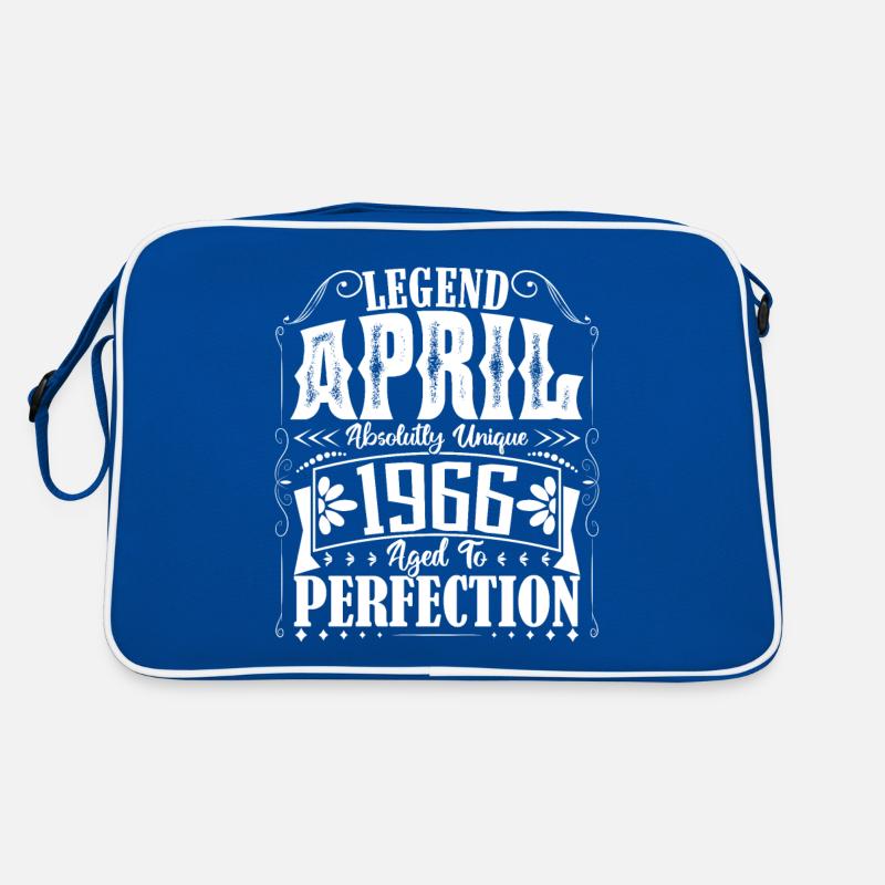 April 1966. Birthday April 1966. Gift 1966. Retro Bag