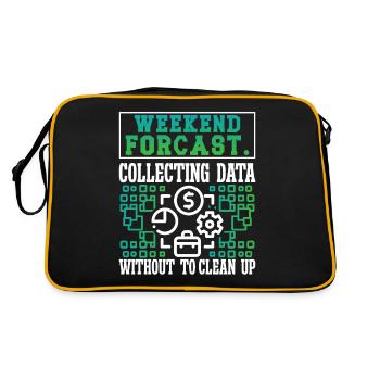 Collecting Data - Retro Bag - black/gold - Back