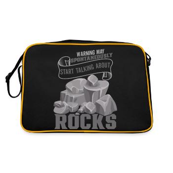 Geology - Retro Bag - black/gold - Back