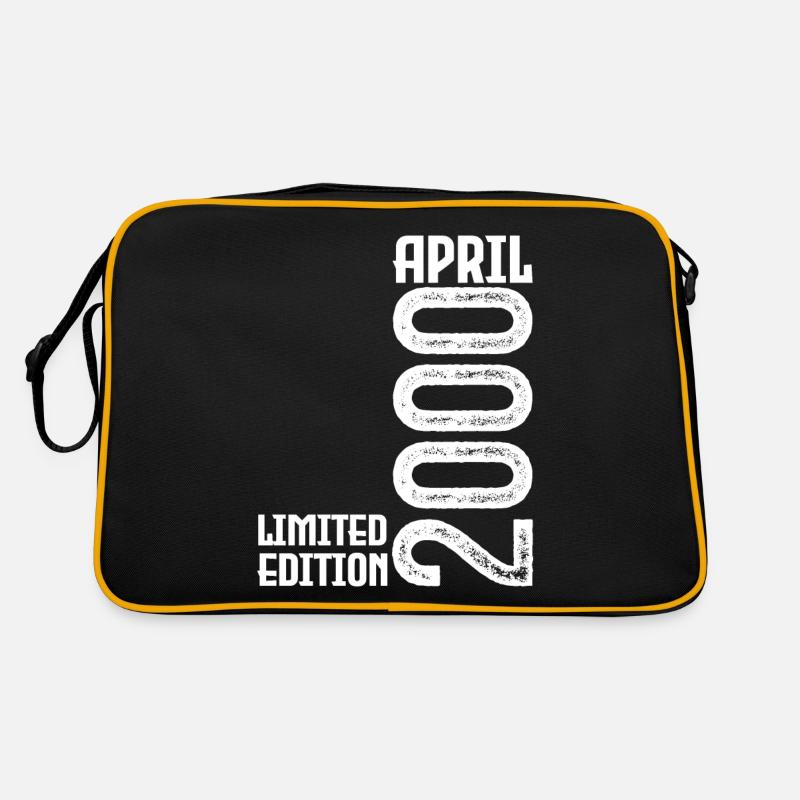 Gift April 2000. Anniversary April 2000. April. Retro Bag