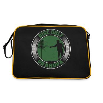 Frisbee - Retro Bag - black/gold - Back