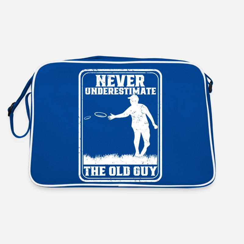 Frisbee Player Retro Bag