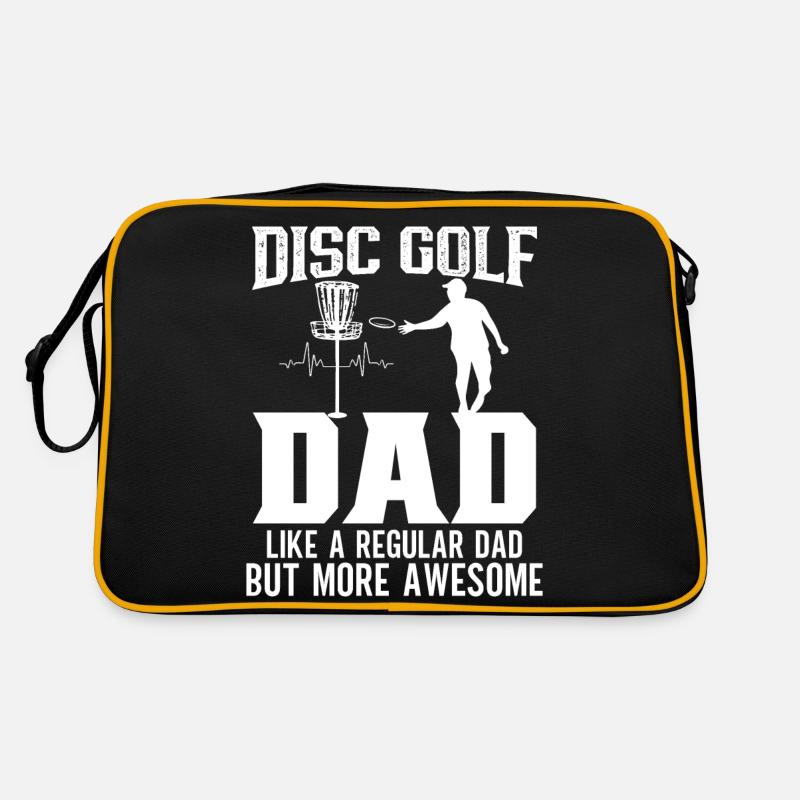 Frisbee Player Disc Golf Frisbee Competition Sac Retro