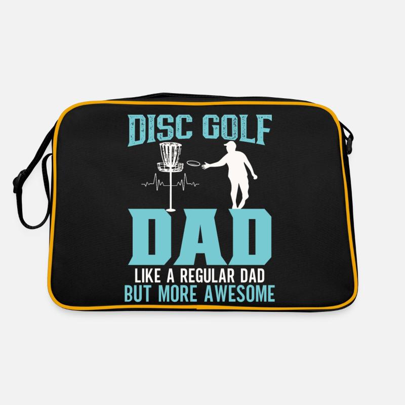 Frisbee Player Disc Golf Frisbee Competition Sac Retro