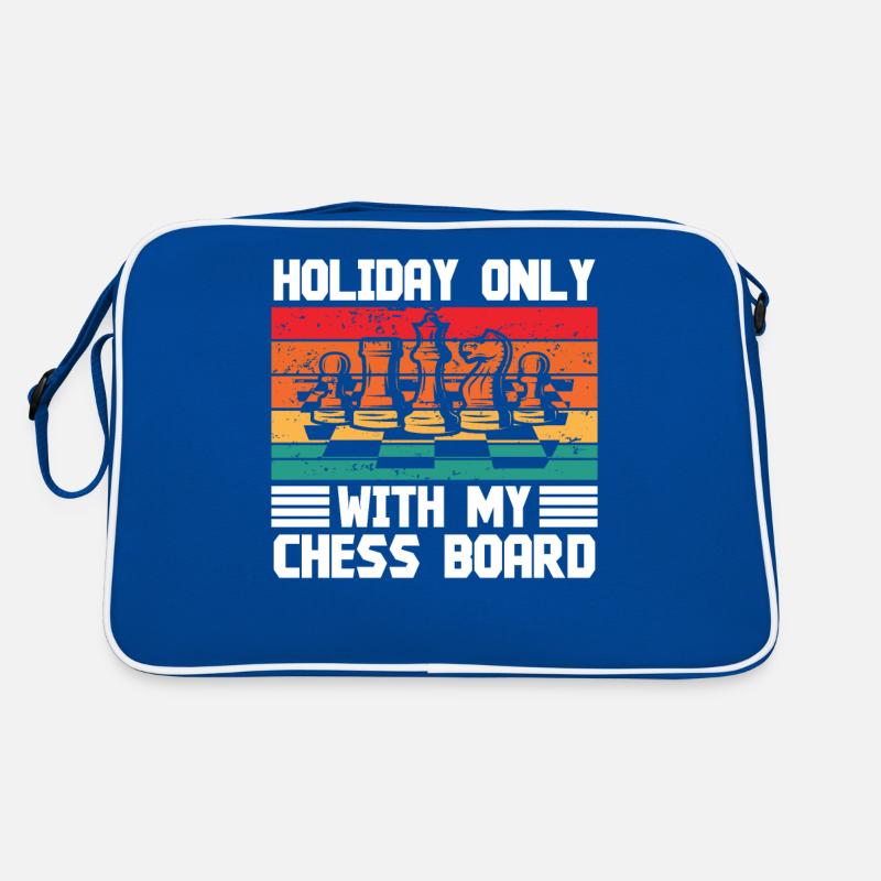 Holiday only with my Chess Board Retro Bag