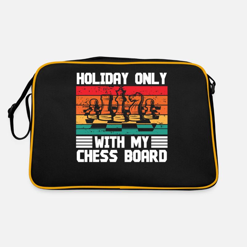 Vacances seulement avec mon échiquier Sac Retro