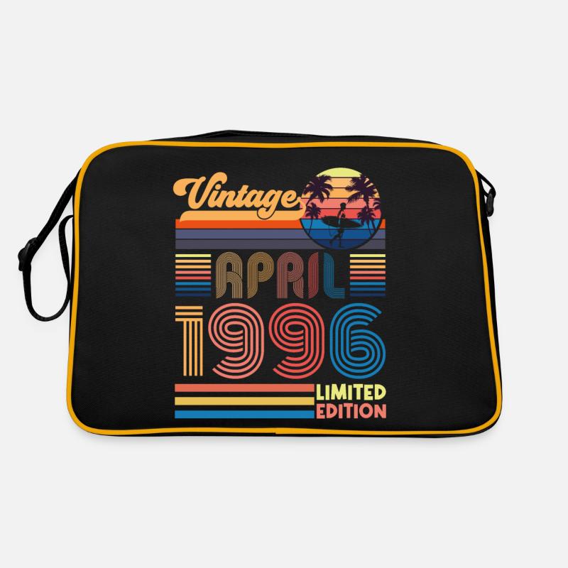 anniversaire Avril 1996 Avril. Avril 1996 Cadeau. Sac Retro