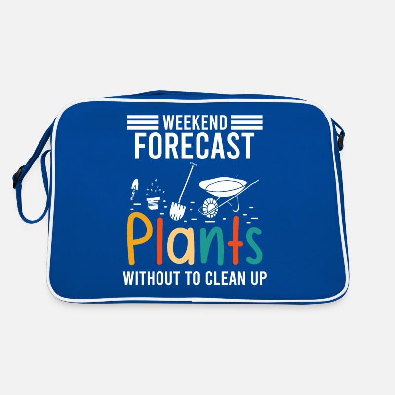 Weekend forecast Plants without to clean up Retro Bag