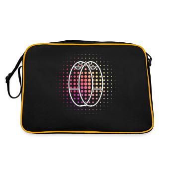 Rhönrad Gymnastics Wheel Wheel - Retro Bag - black/gold - Back