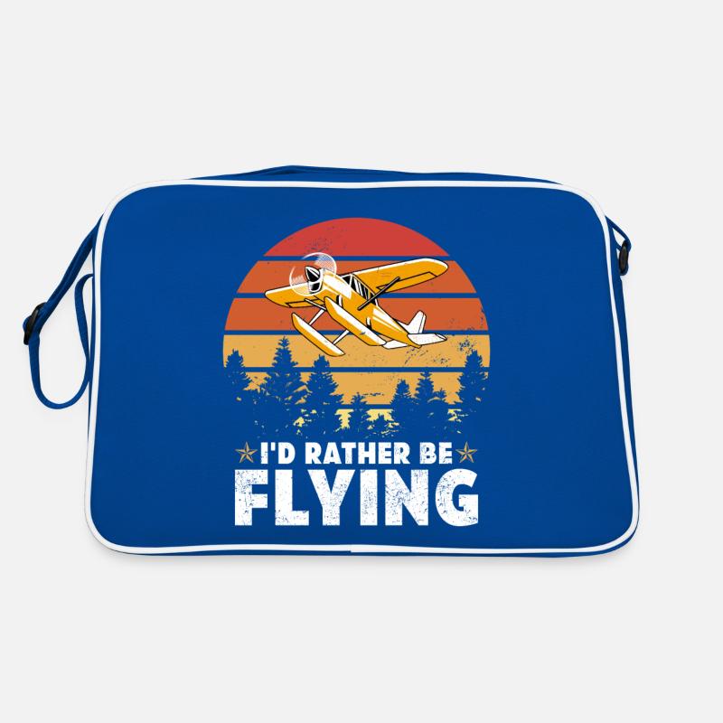 I'd rather be Flying Retro Tasche