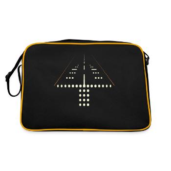 Accessoires d’avion - Sac Retro - noir/or - Dos