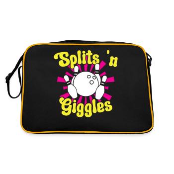 Splitsn rigole - Sac Retro - noir/or - Dos