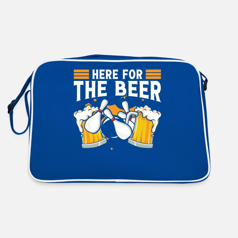 Conception de bowling à bière Sac Retro