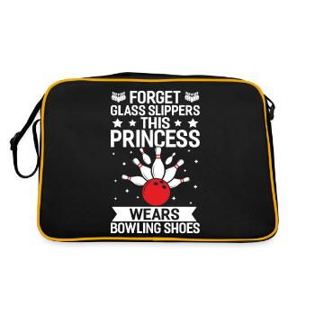 Oubliez les chaussons de verre ces Princess - Sac Retro - noir/or - Dos