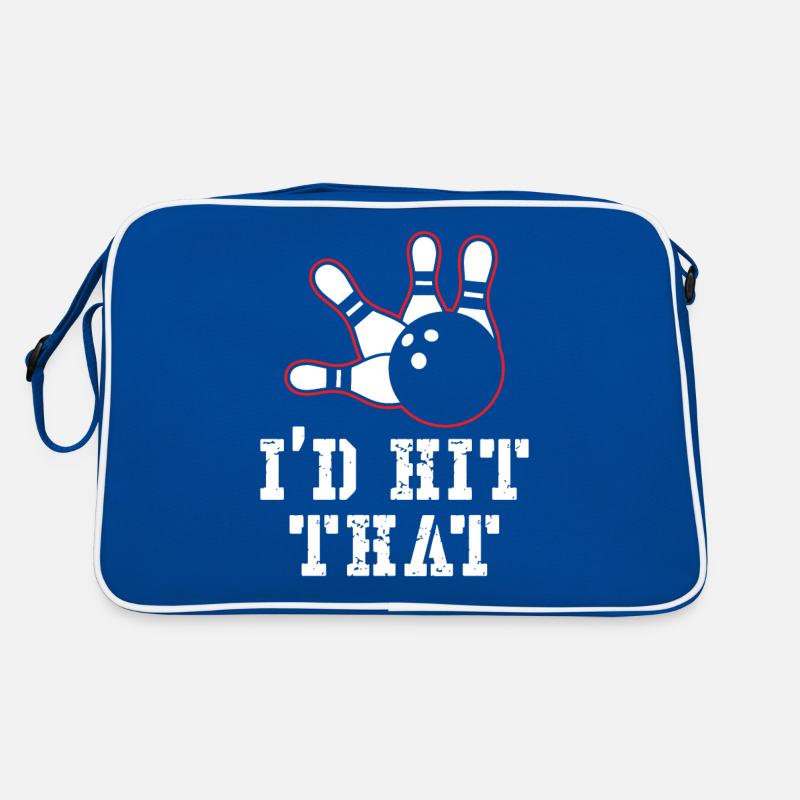 J’avais frappé ce design de bowling Sac Retro
