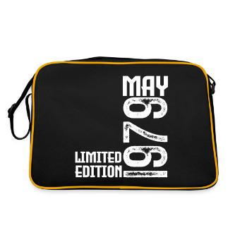 Cadeau may 1979. anniversary may 1979. Mai 1979. - Sac Retro - noir/or - Dos