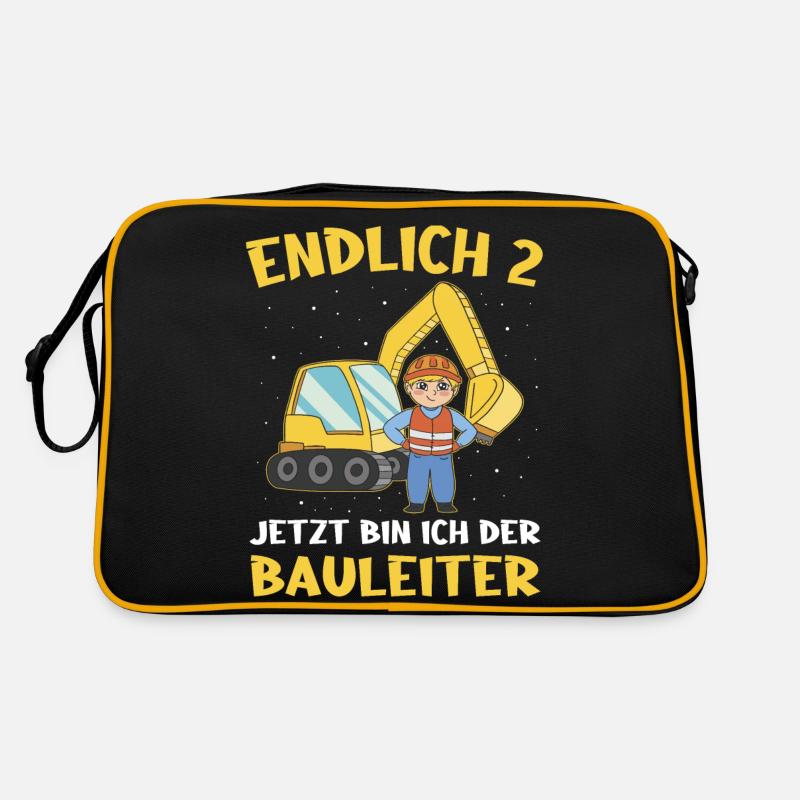 Geschenk 2 Jahre Geburtstagskind Retro Tasche