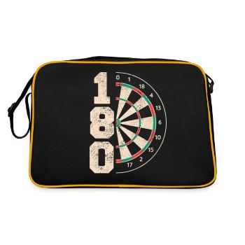 Fléchettes Fléchettes Joueur de fléchettes Fléchettes - Sac Retro - noir/or - Dos