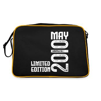 Gift May 2010. Anniversary May 2010. May 2010. - Retro Bag - black/gold - Back