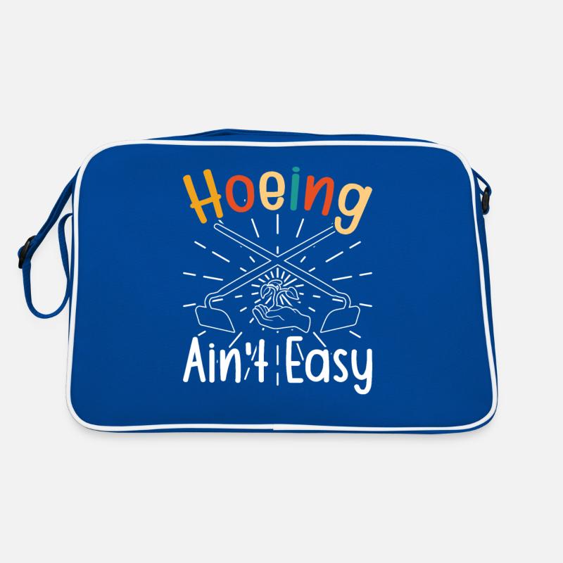 Hoeing ain't easy Retro Tasche