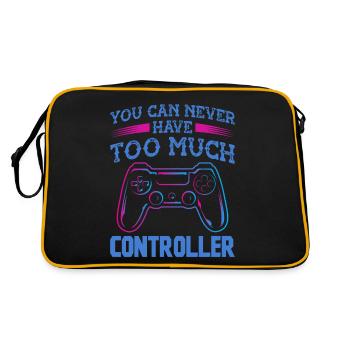 Joueur de jeu vidéo parfait - Sac Retro - noir/or - Dos