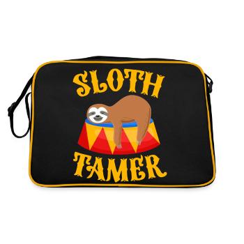 Paresseux Circus Carnival Tamer - Sac Retro - noir/or - Dos