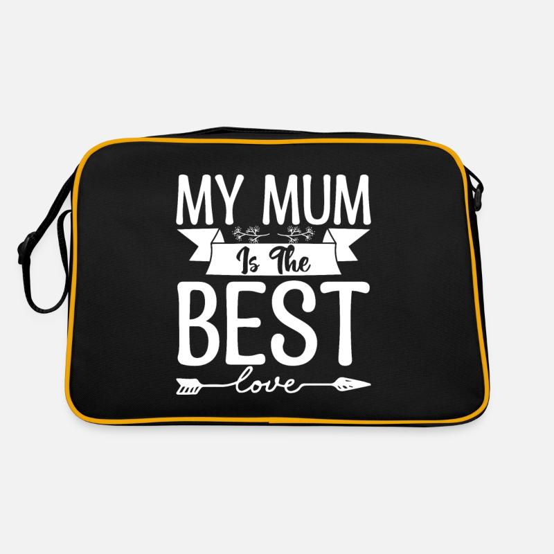 Meine Mutter ist die Beste. Mama zu genial. Retro Tasche