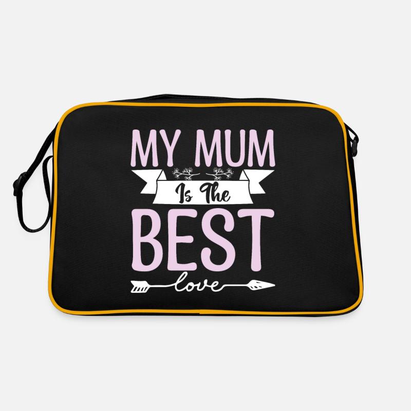 Meine Mutter ist die Beste. Mama zu genial. Retro Tasche