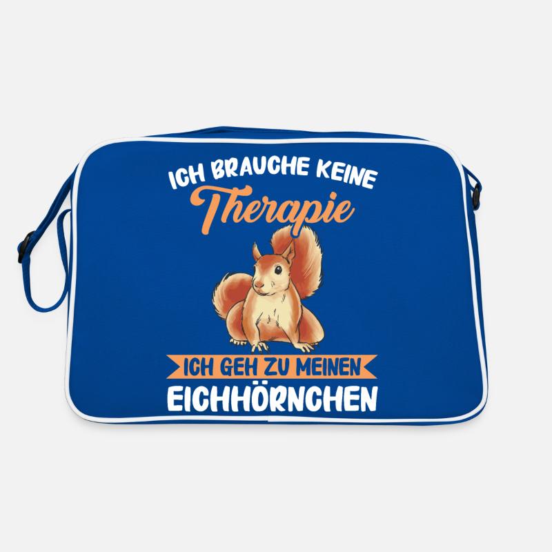 Eichhörnchen Baumhörnchen Squirrel Retro Tasche