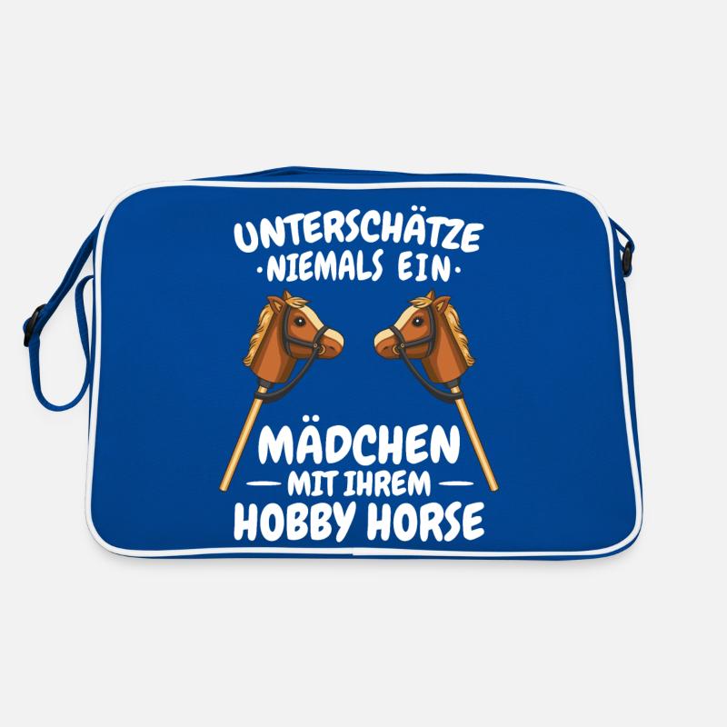 Hobby Horsing Steckenpferd Hobbyhorsing Retro Tasche