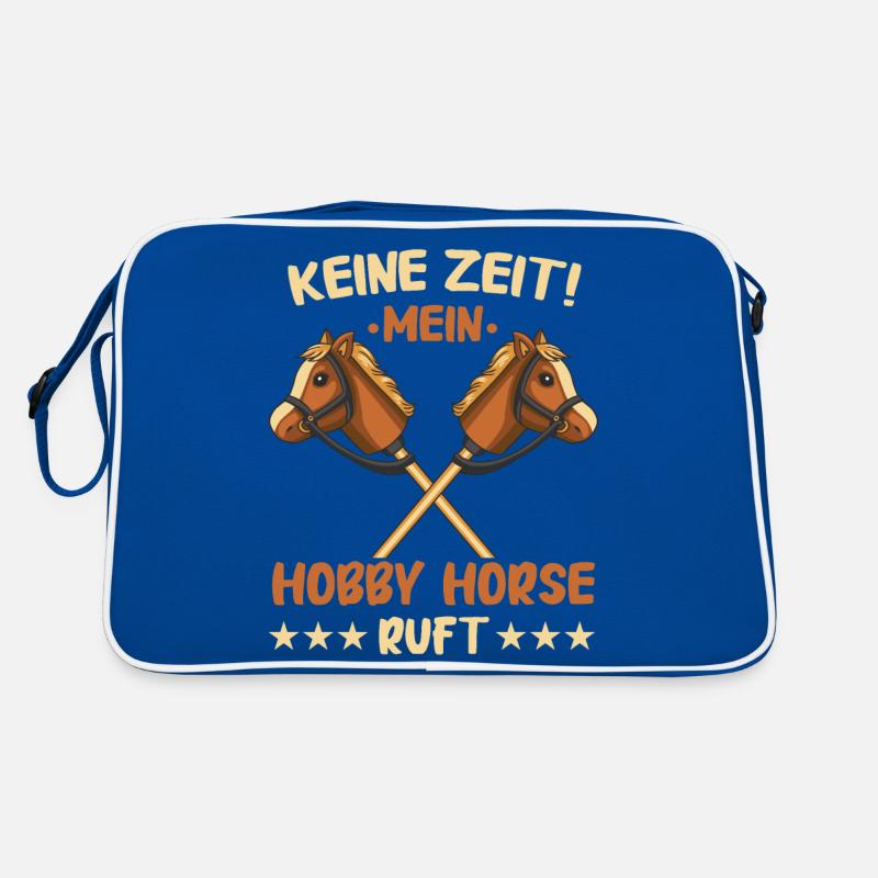 Hobby Horsing Steckenpferd Hobbyhorsing Retro Tasche