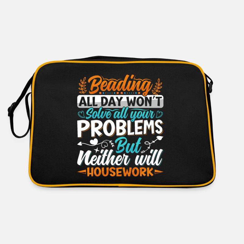 Dessins de perles pour bédader. Sac Retro