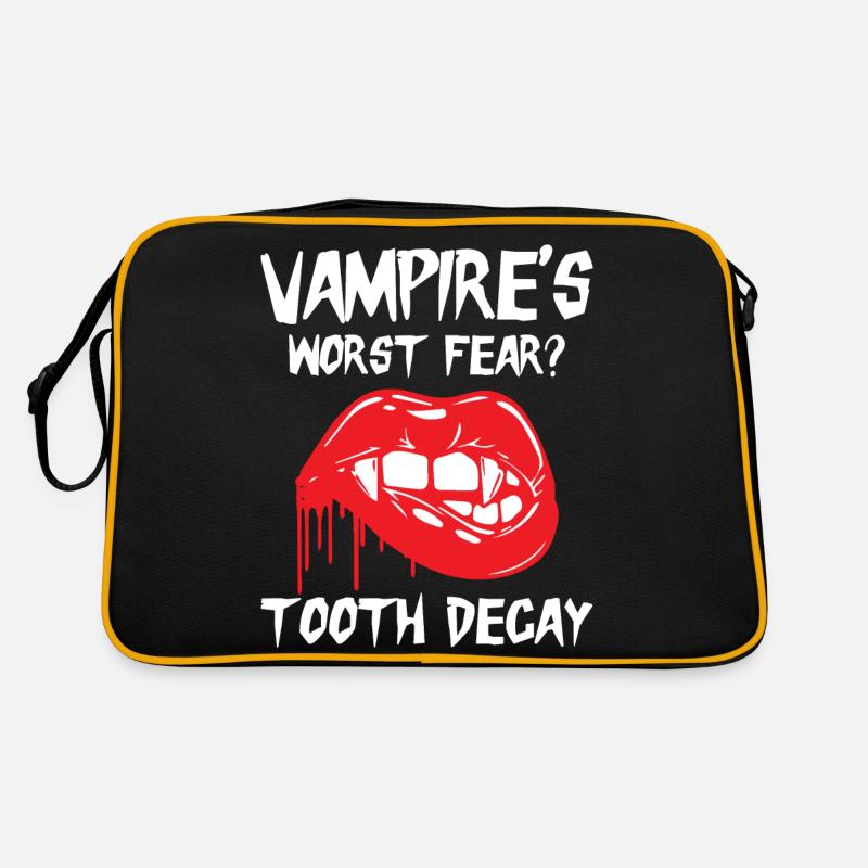 Dentiste blague de vampire dentaire Sac Retro