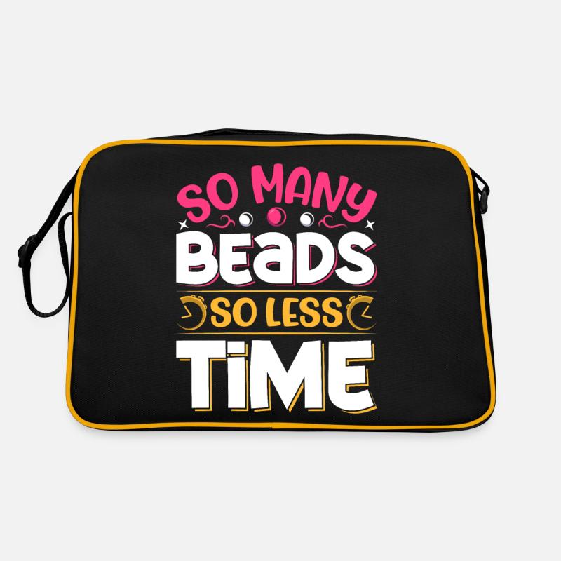 So many beads so less time Retro Bag