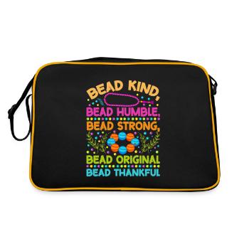 Beading Designs for Beader - Retro Bag - black/gold - Back