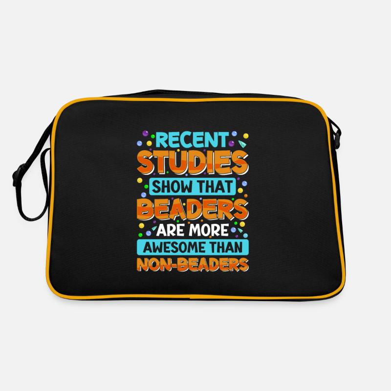 Beaders are more awesome than Retro Tasche