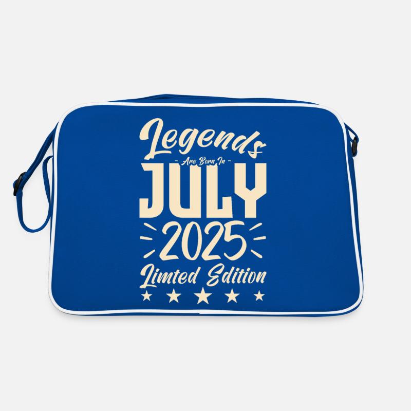 Born in July 2025. Birthday gift. Retro Bag