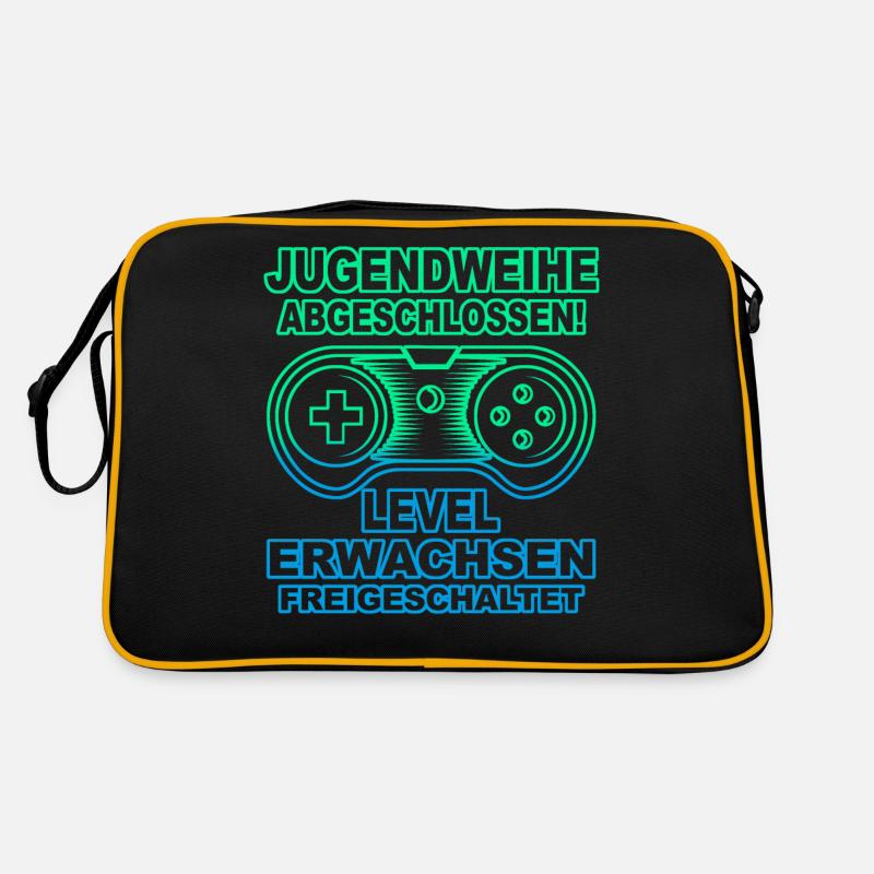 Jugendweihe Mädchen Junge Erwachsen Retro Tasche