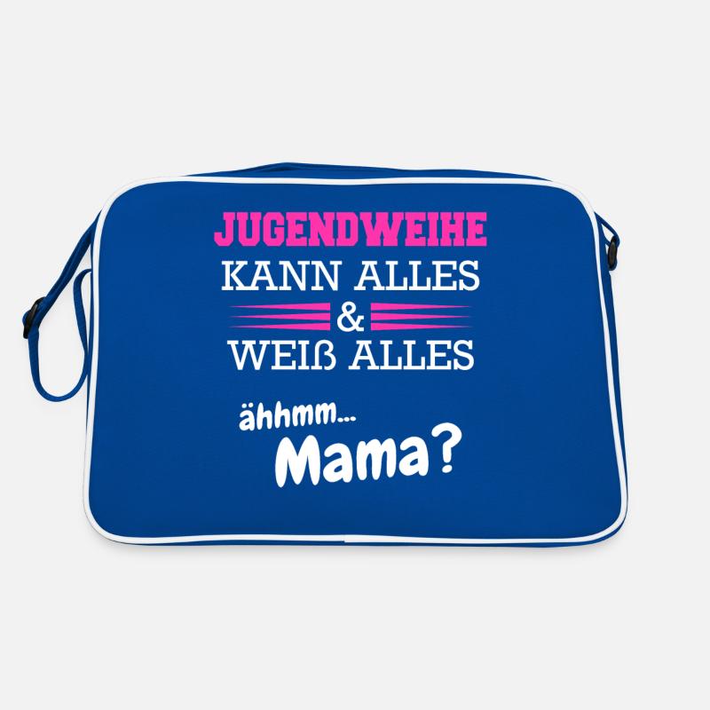 Jugendweihe Mädchen Junge Erwachsen Retro Tasche
