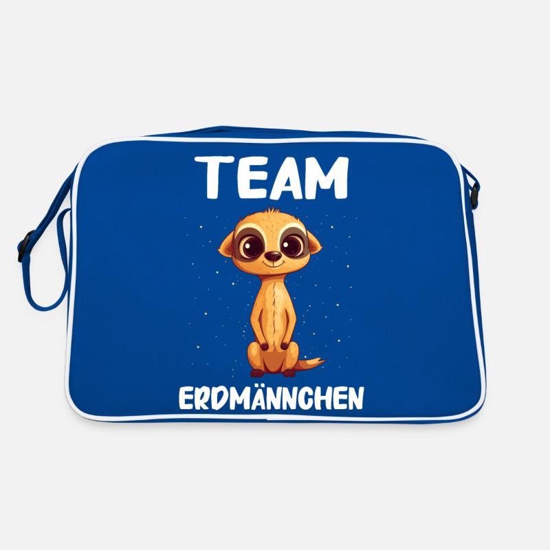 Erdmännchen Scharrtier Tier Retro Tasche