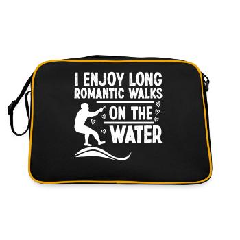 Waterski Barefoot - Retro Bag - black/gold - Back